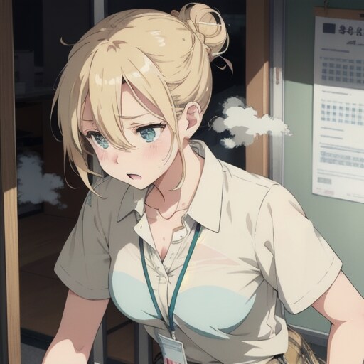 金髪上司 | の人気AIイラスト・グラビア