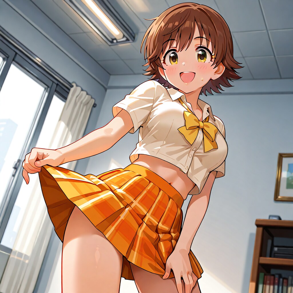 本田未央のパンチラ