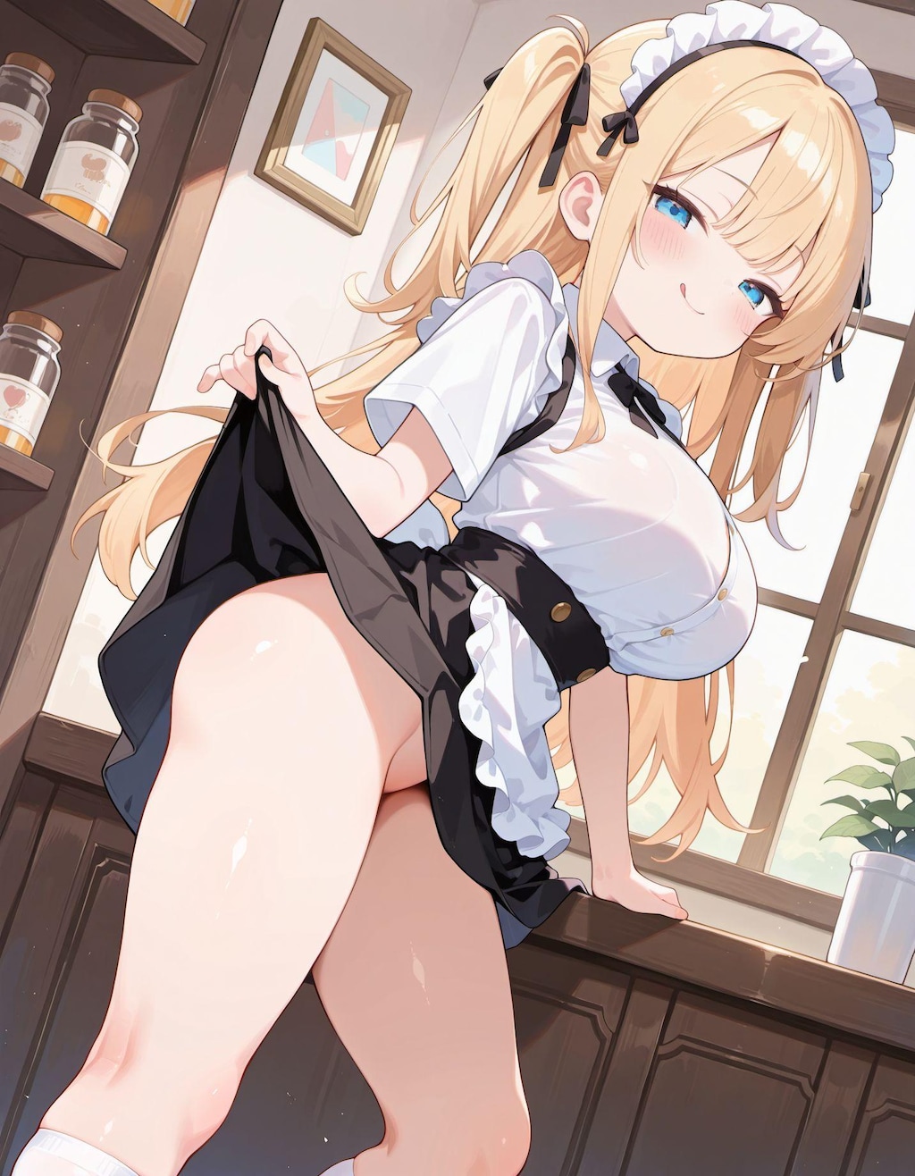 ちらり