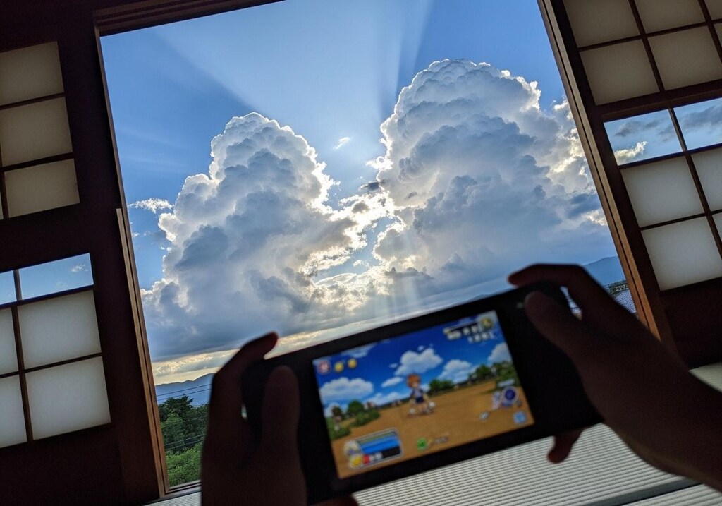 絵に描いたような夏休み