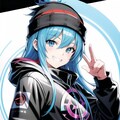 スマイリーニット帽系女子 9枚目