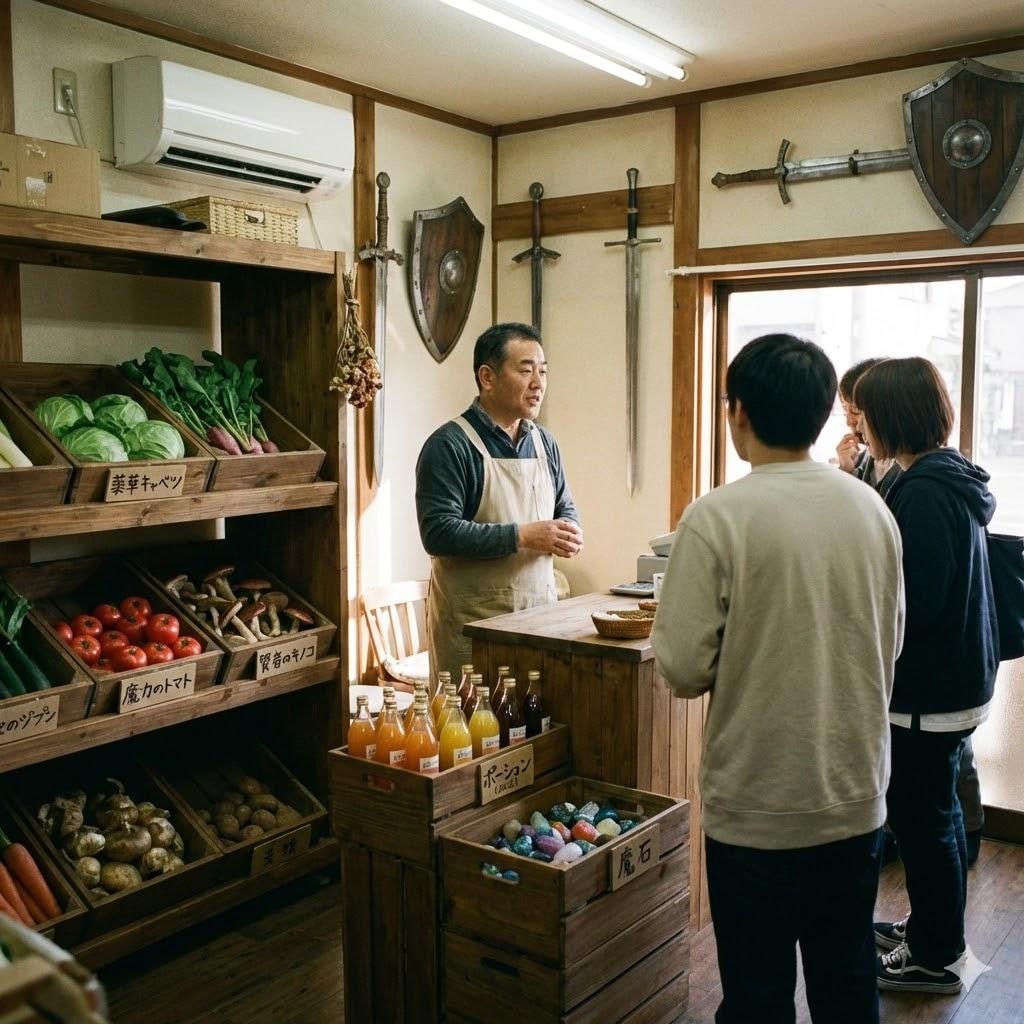 ＲＰＧ風の八百屋