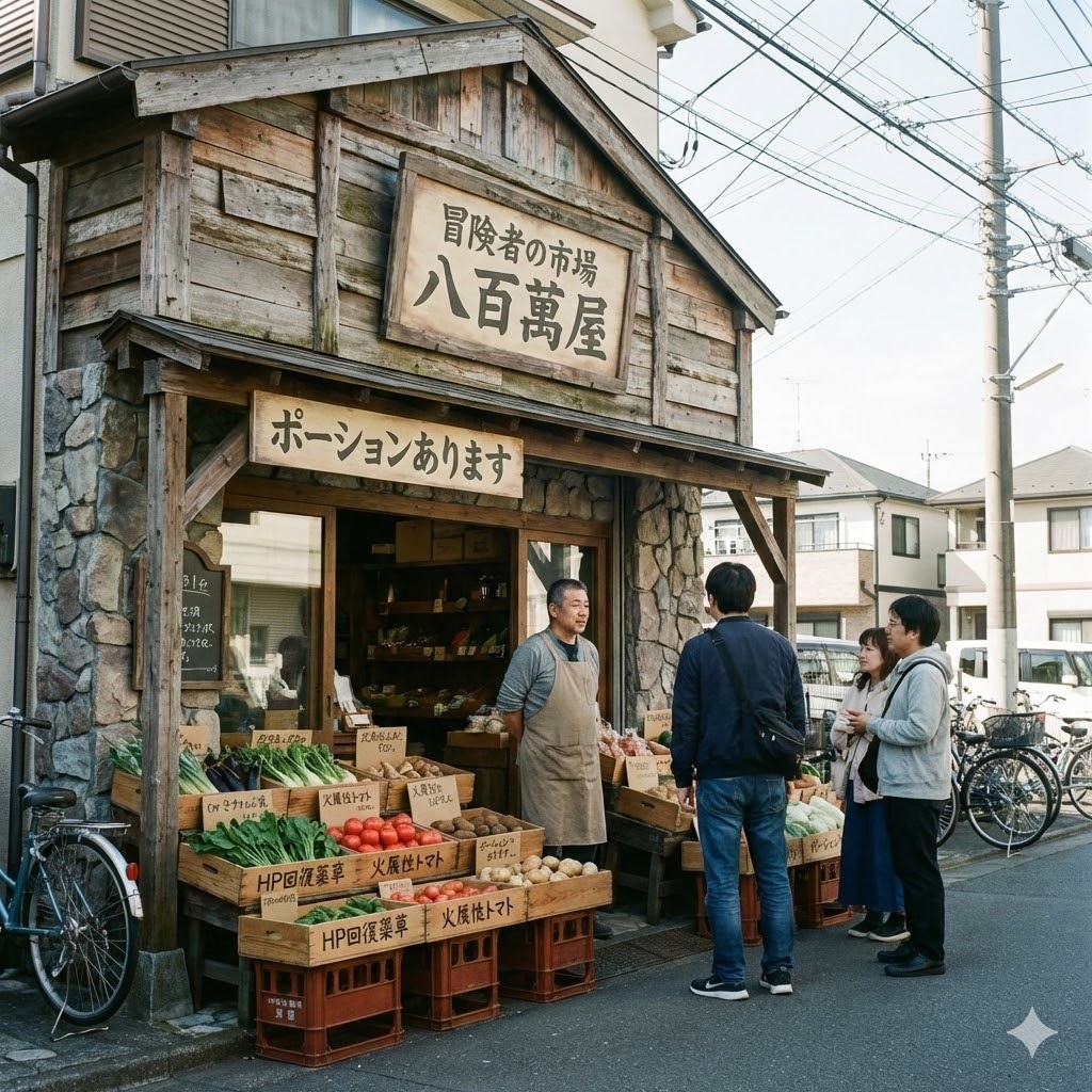 ＲＰＧ風の八百屋