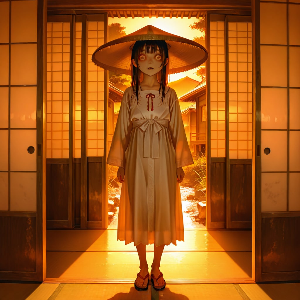 二尺様（にしゃくさま）—「縁側の影」