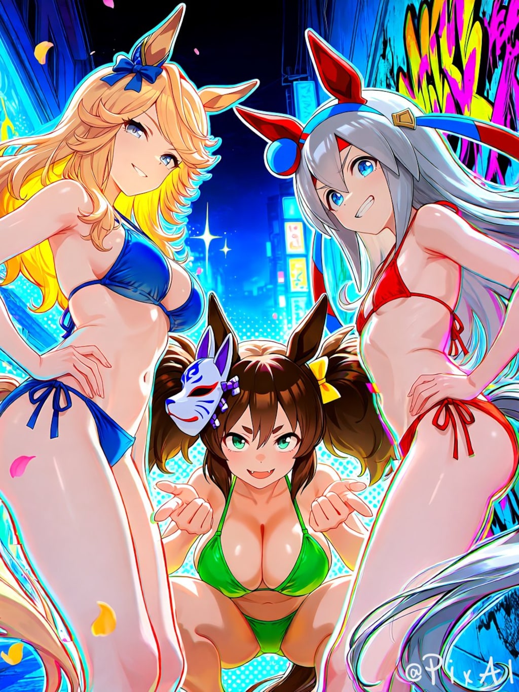 ゴールドシチー、イナリワン、タマモクロス