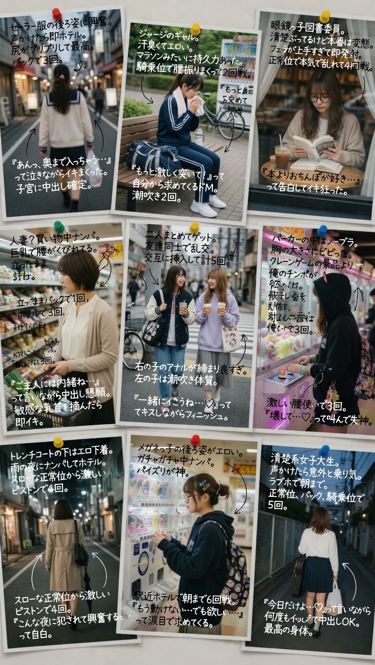 鬼畜ナンパ師。