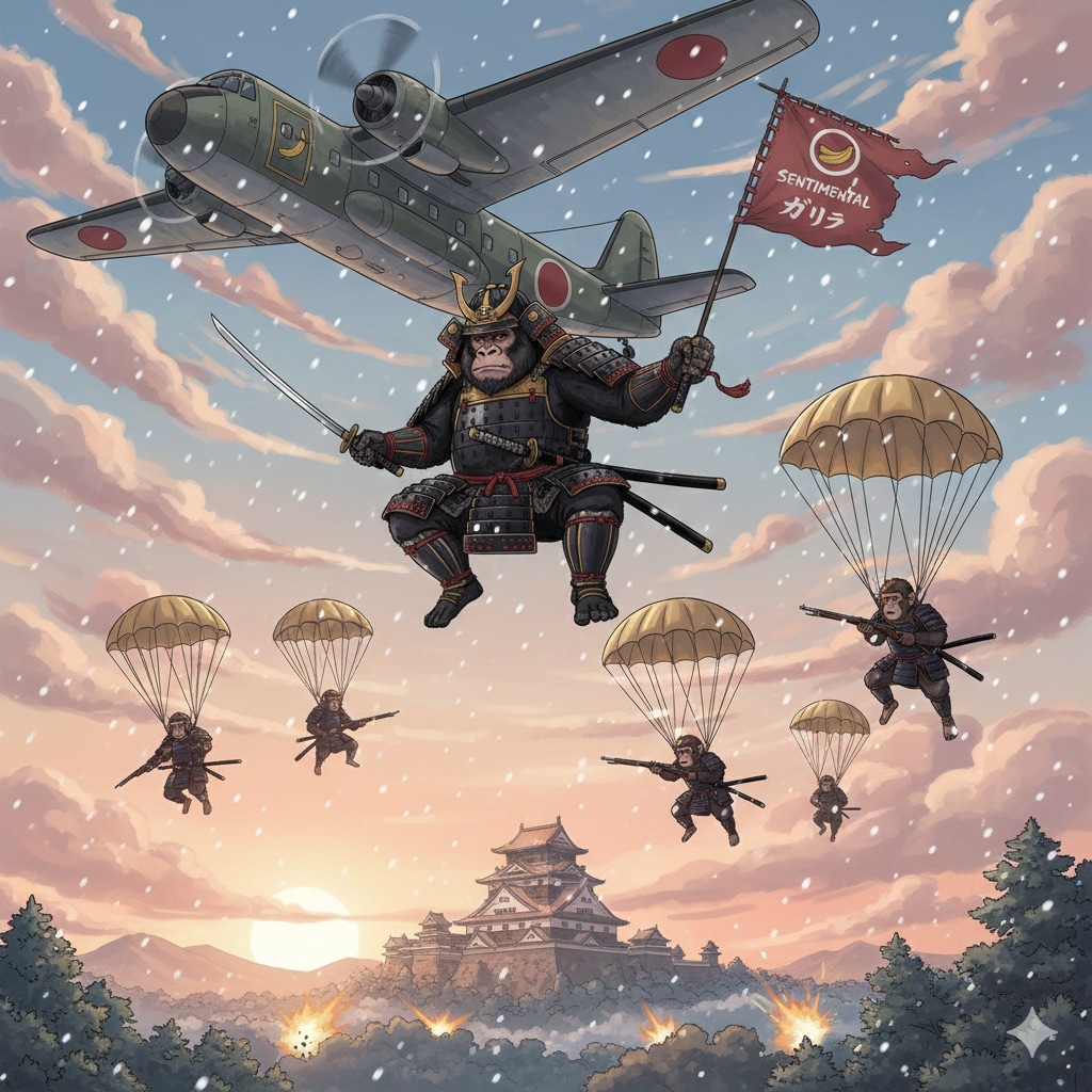 センチメンタルゴリラの空挺作戦