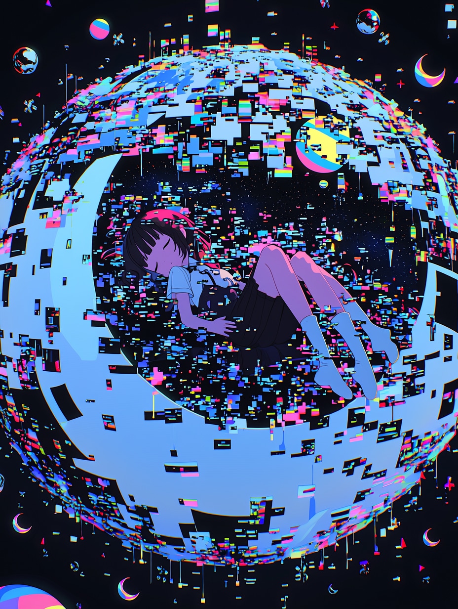 電子の眠り | の人気AIイラスト・グラビア