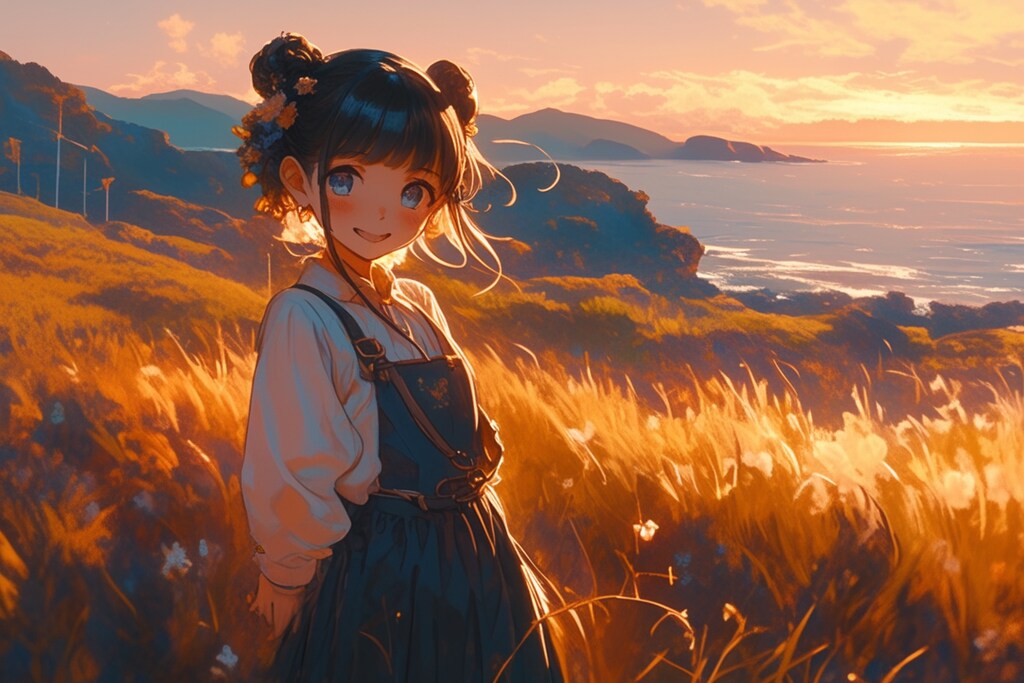 夕暮れのおだんごちゃん🍡✨64