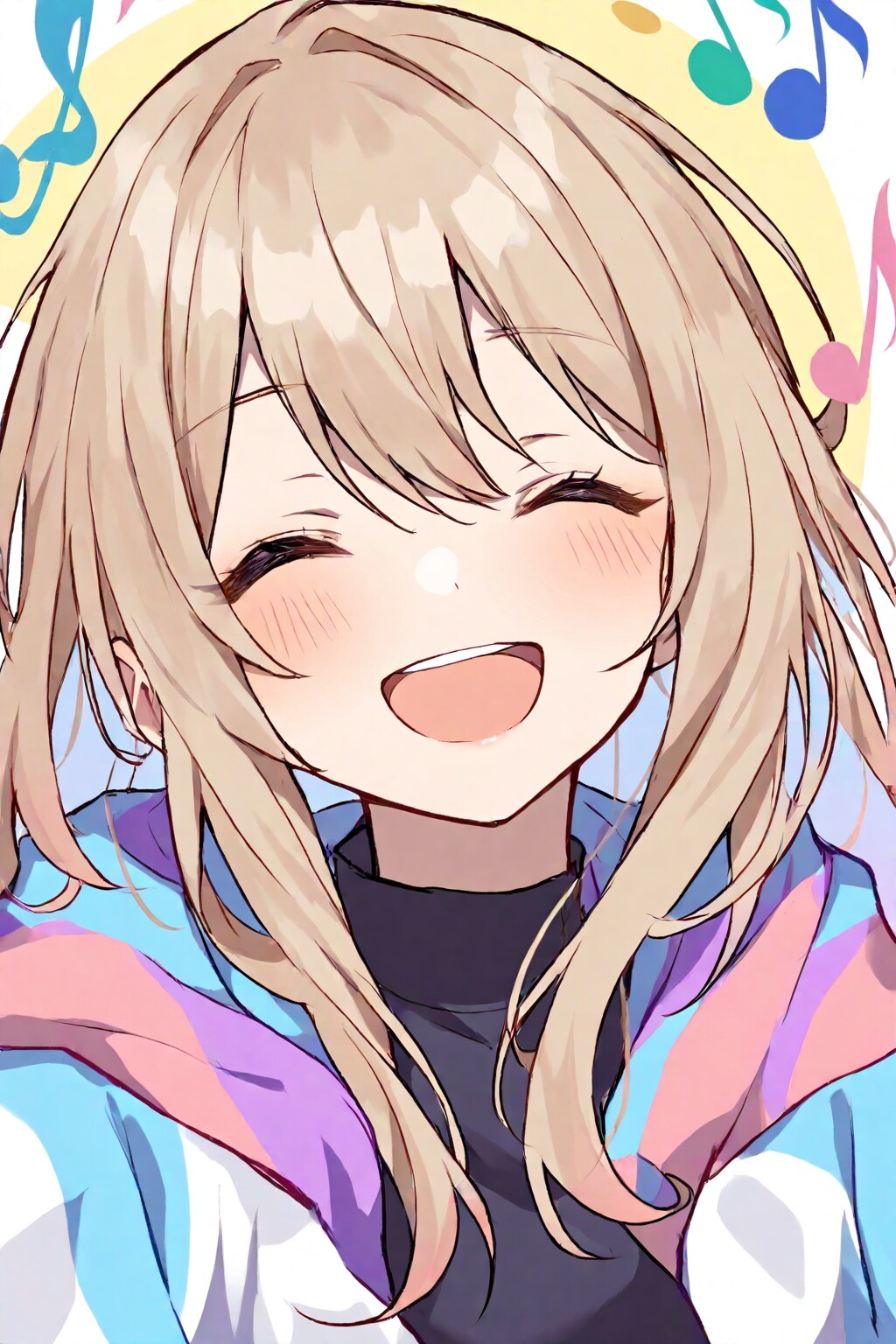 ただの笑顔