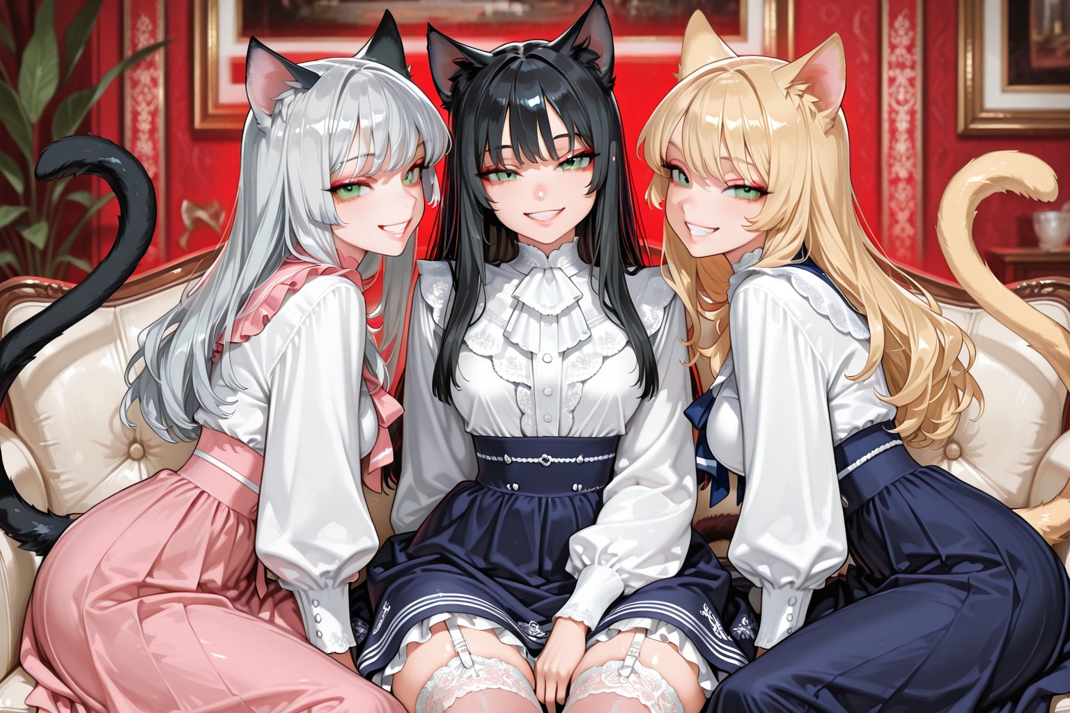 よーし、じゃあこっちは？（ふふーん。そっかぁー♡ふふーん♡） | の人気AIイラスト・グラビア