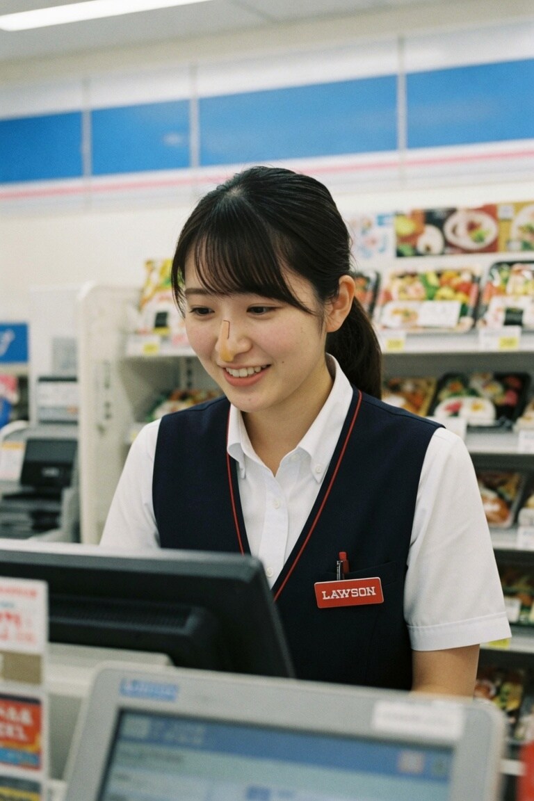 コンビニ店員と