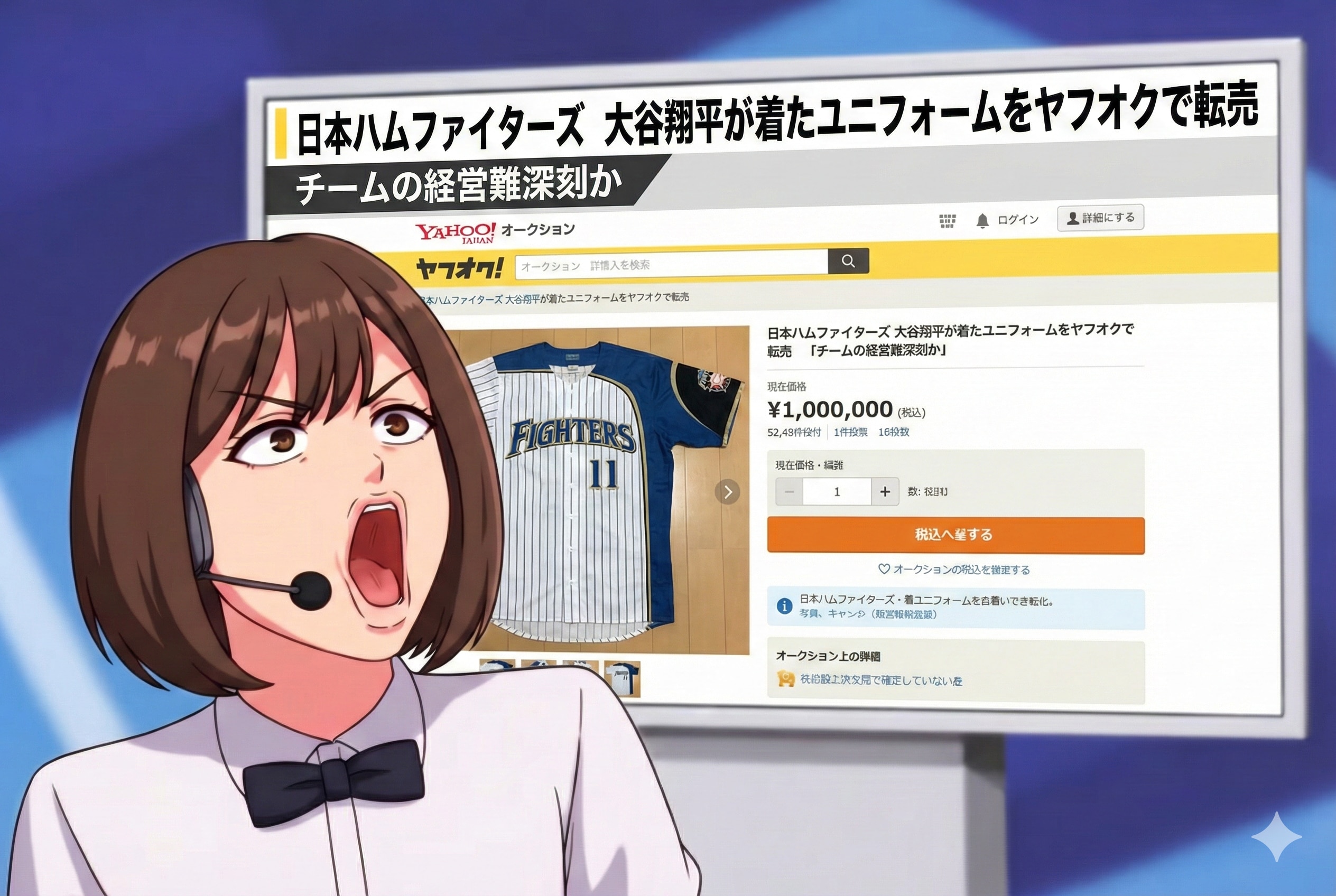 [問題に回答]すごい顔