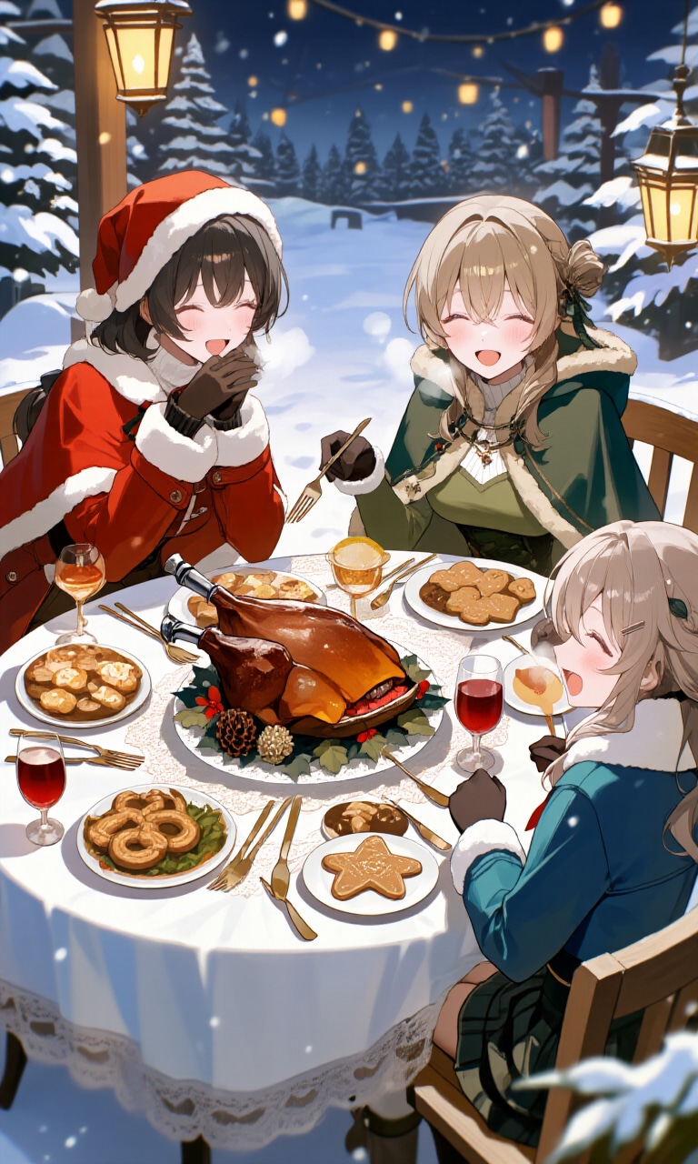 お食事 | の人気AIイラスト・グラビア