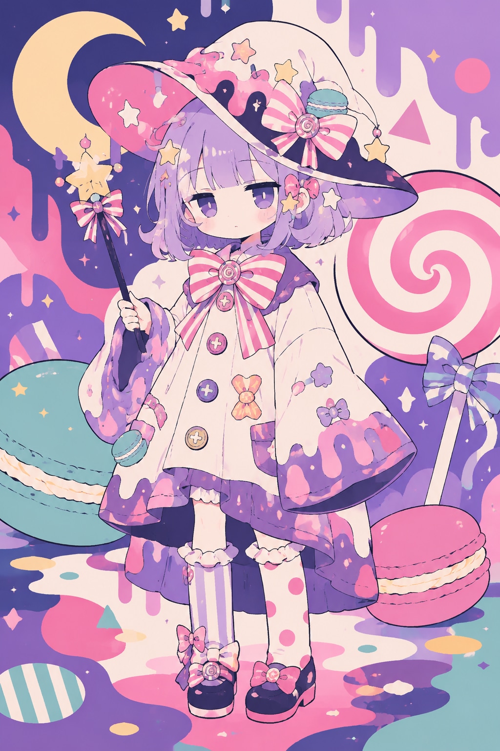 お菓子な魔女