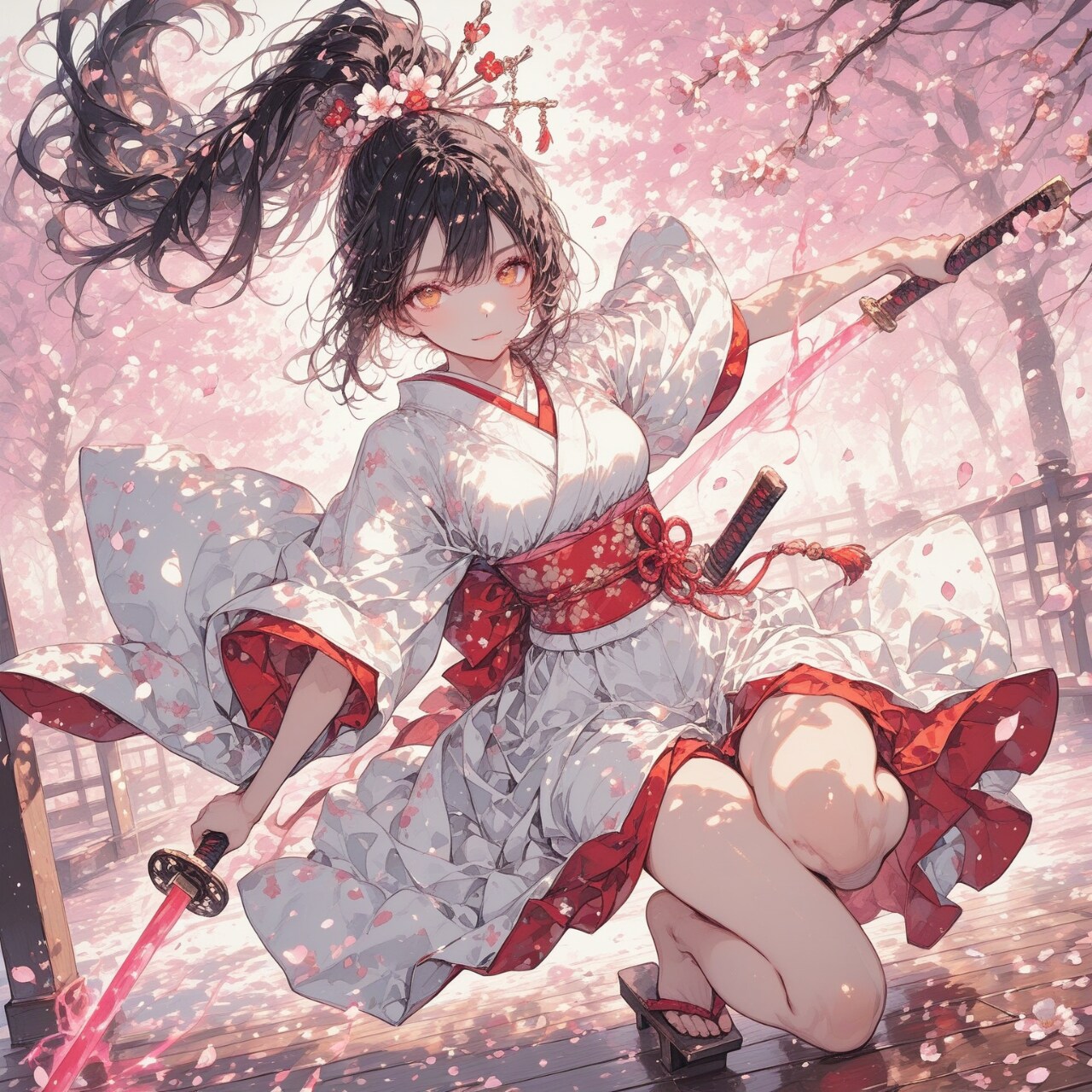 桜華繚乱 | の人気AIイラスト・グラビア