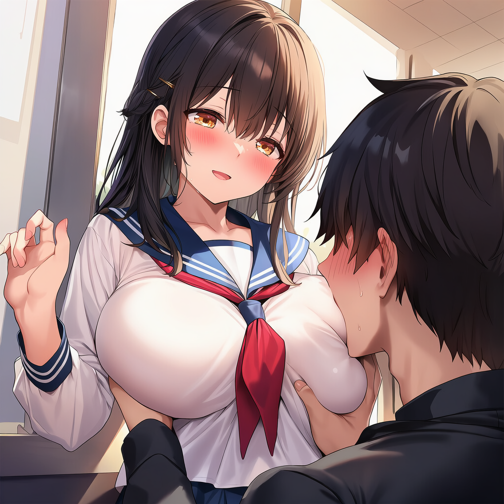 乳揉み