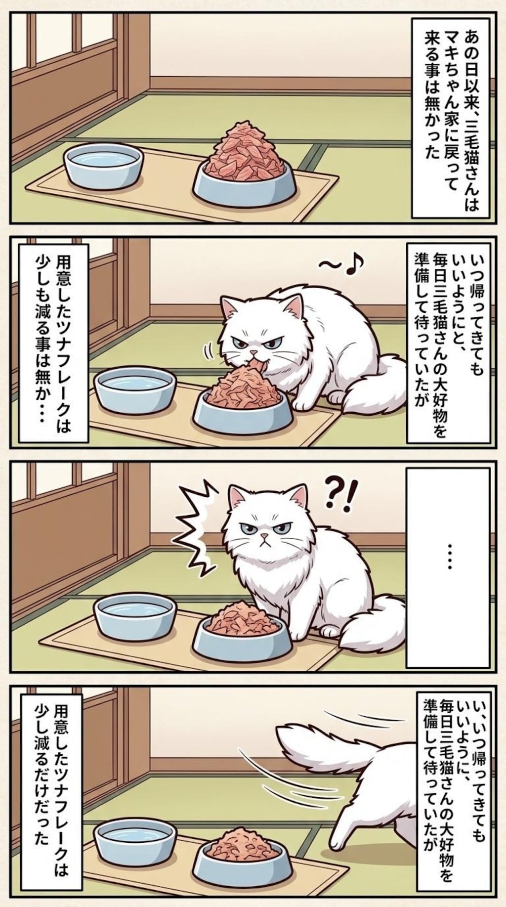 【87話】それいけ！ネコCat's♪(４コマ漫画)