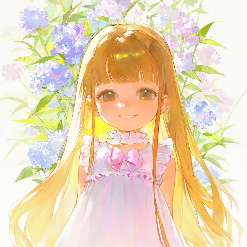 花と美少女