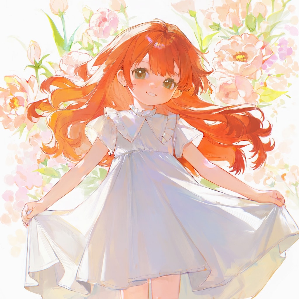 花と美少女