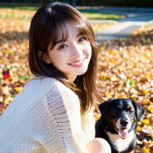 美女と🐕