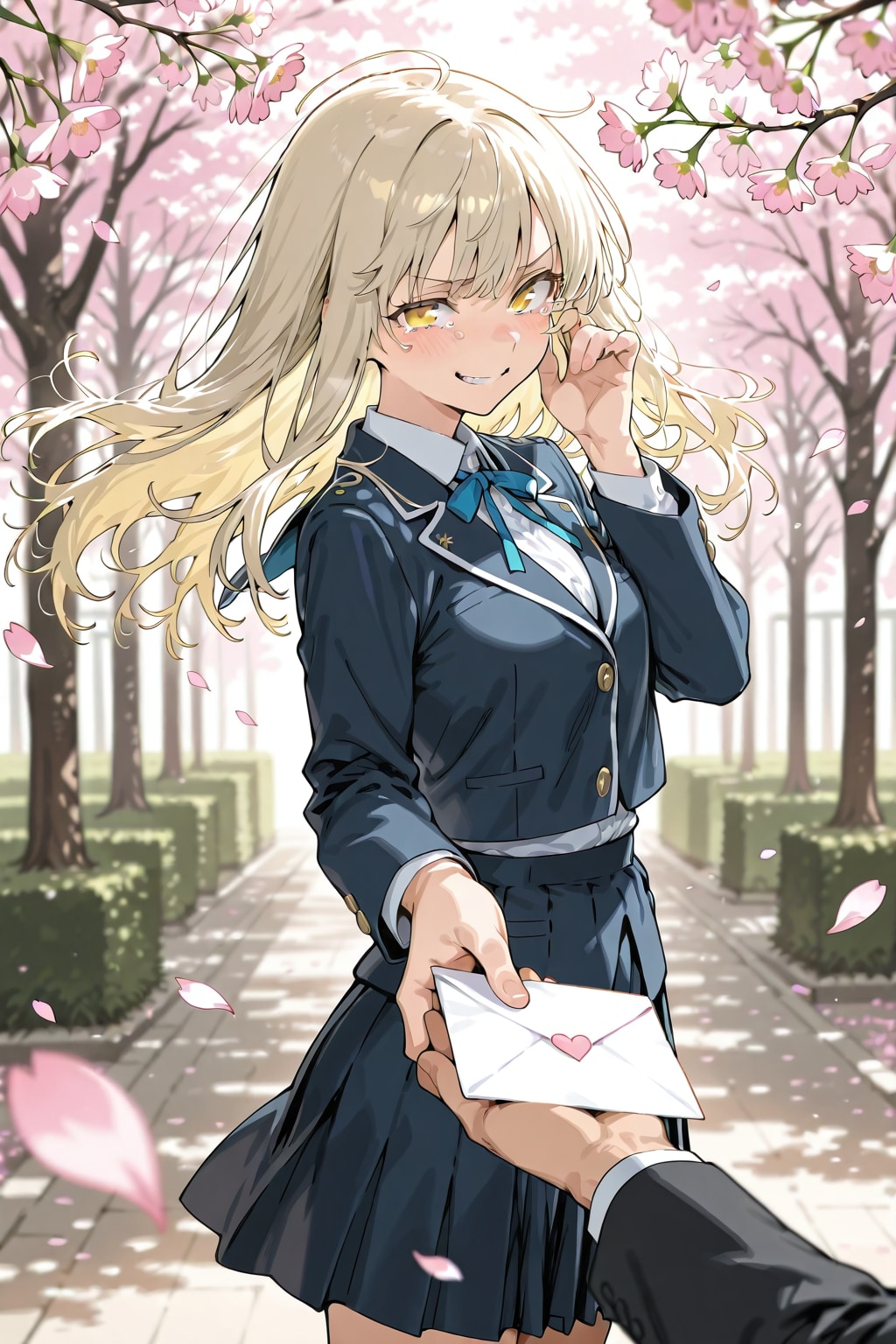 渡しちゃった♪