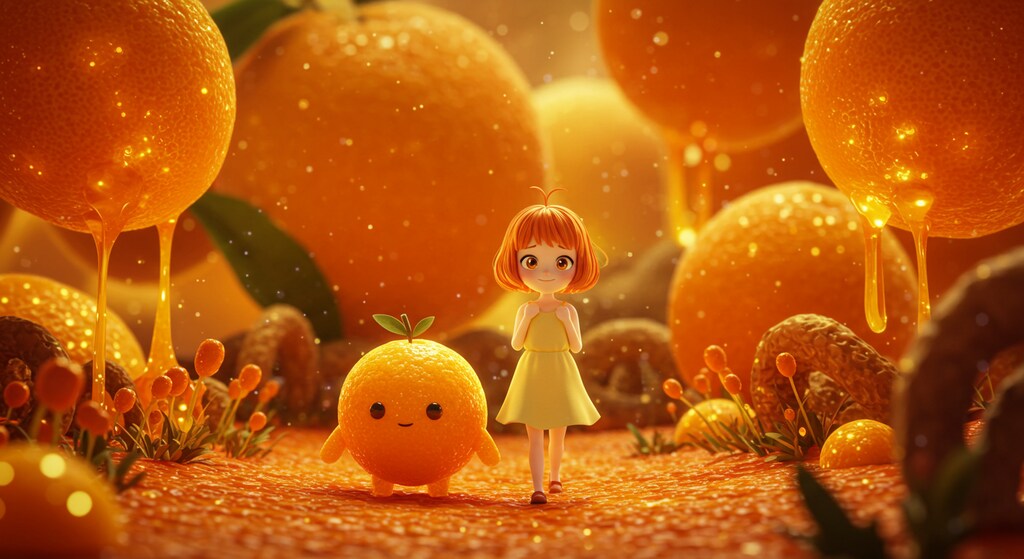 菜摘ちゃんと 柑橘細胞の森