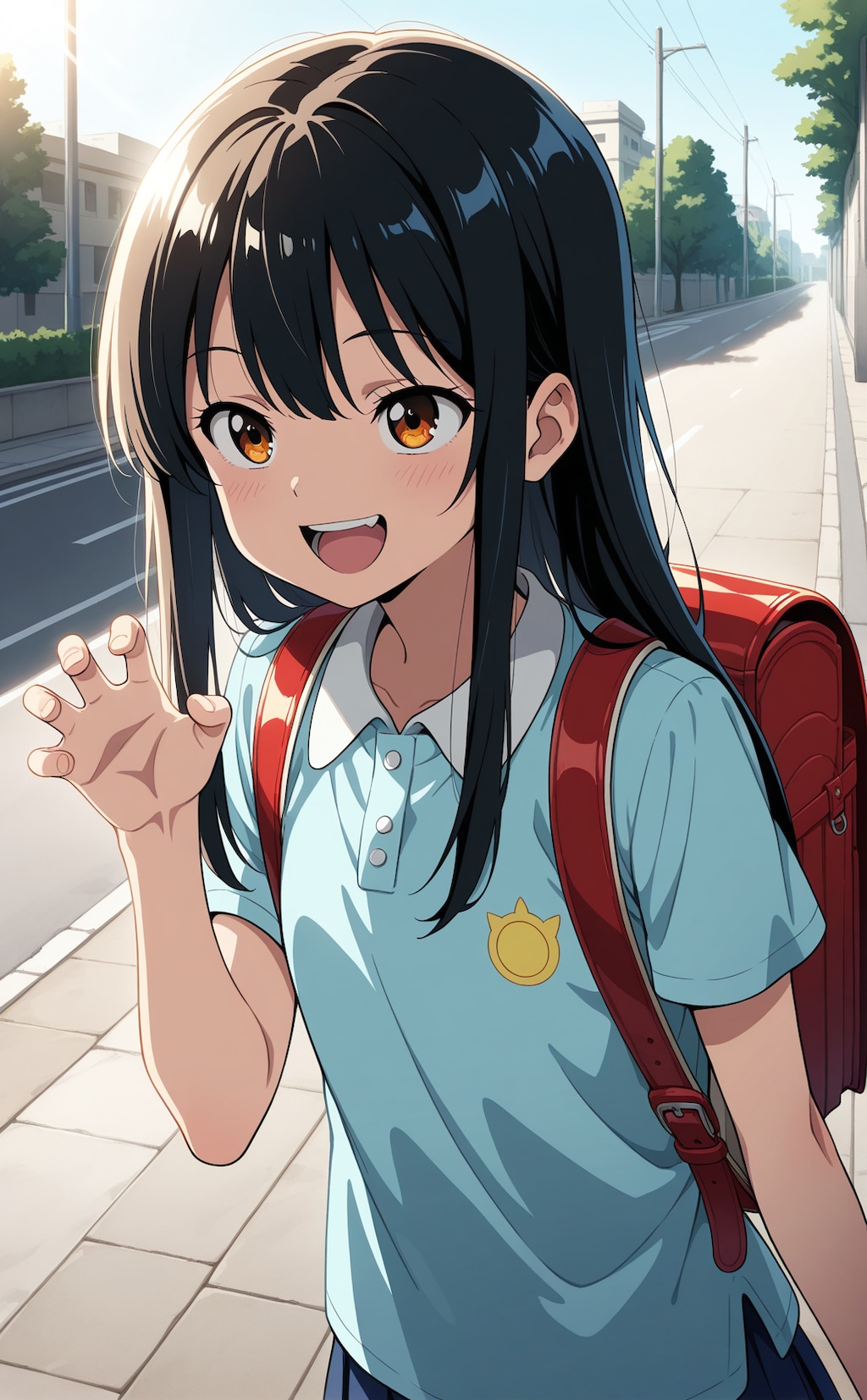 【FA】登校中の大星ふうちゃん
