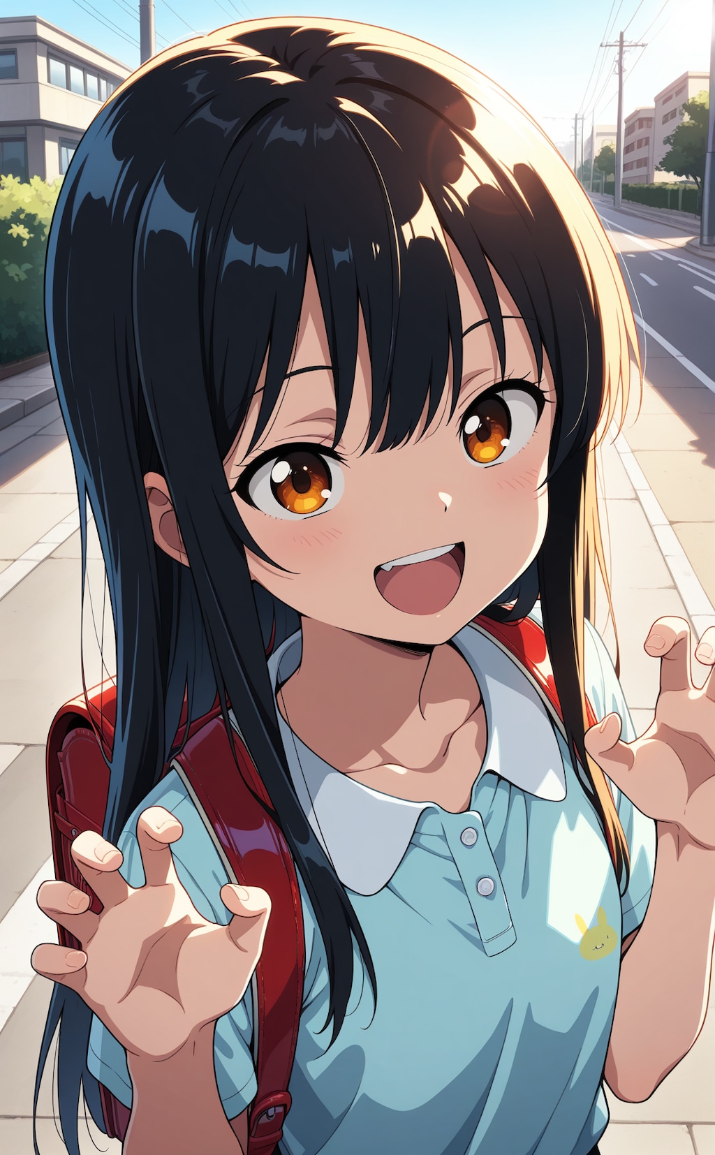 【FA】登校中の大星ふうちゃん