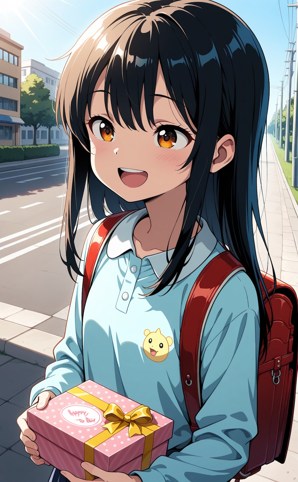 【FA】登校中の大星ふうちゃん