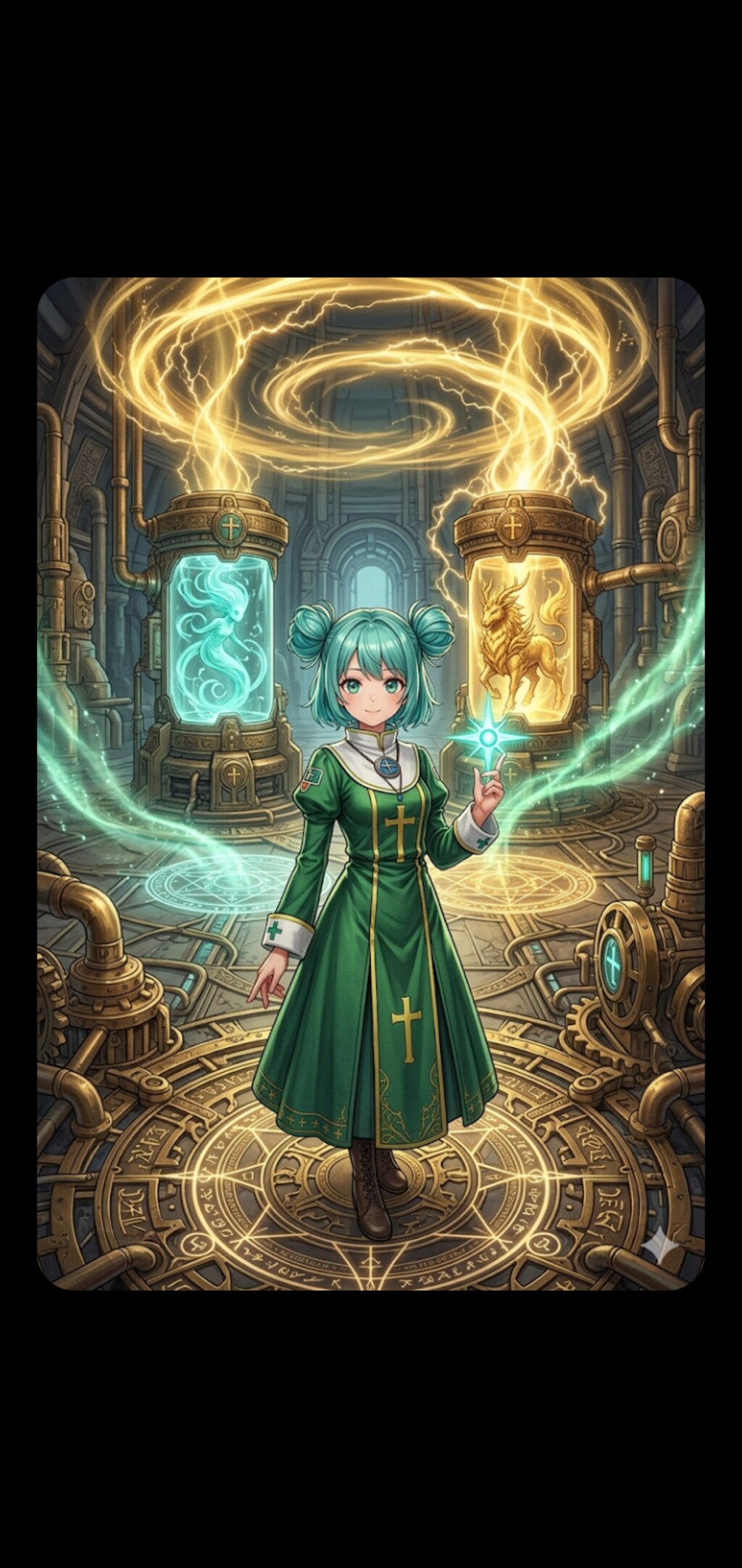 見習い緑魔導師と,聖なる融合実験
