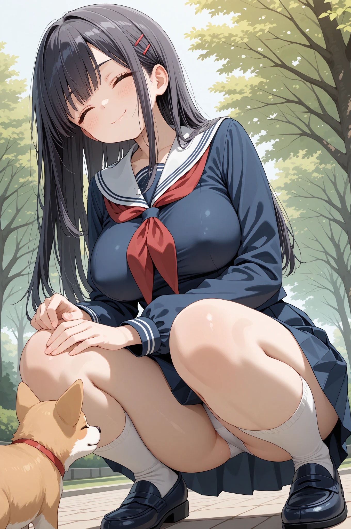 子犬もさぞ嬉しかろう