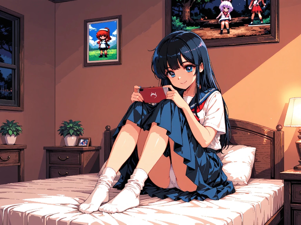 無防備な彼女
