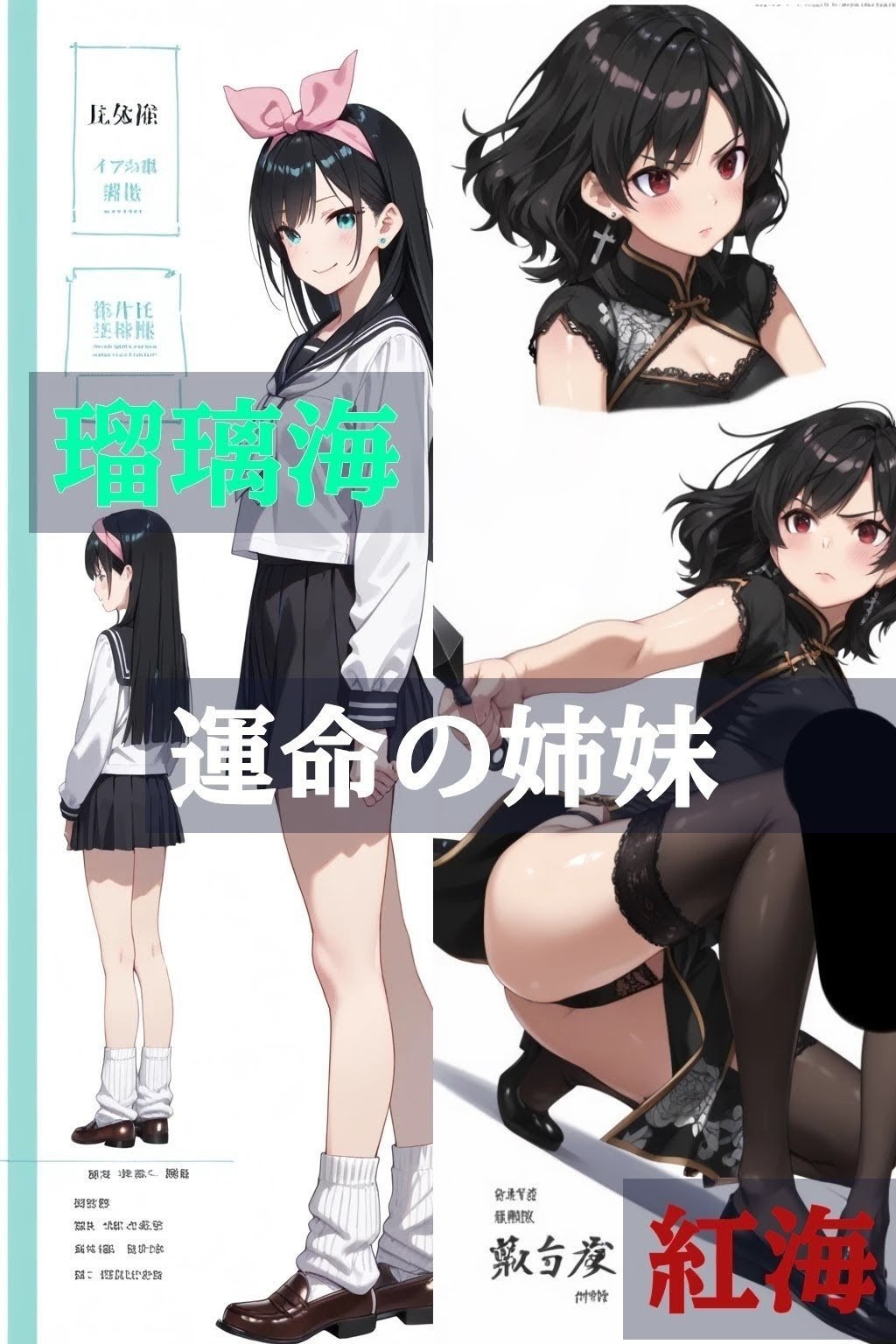 運命の姉妹(紅海ー瑠璃海)