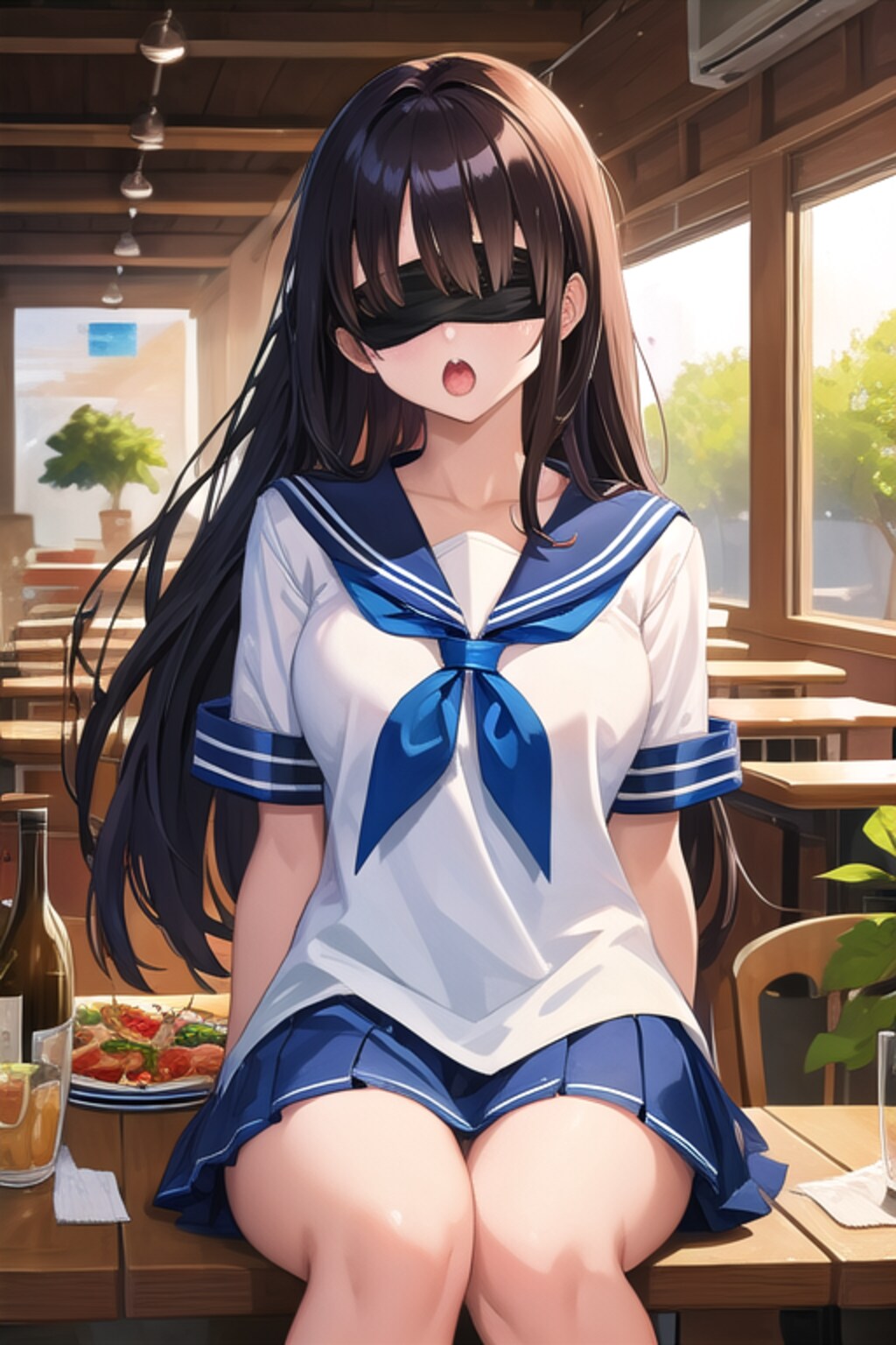目隠してすとー