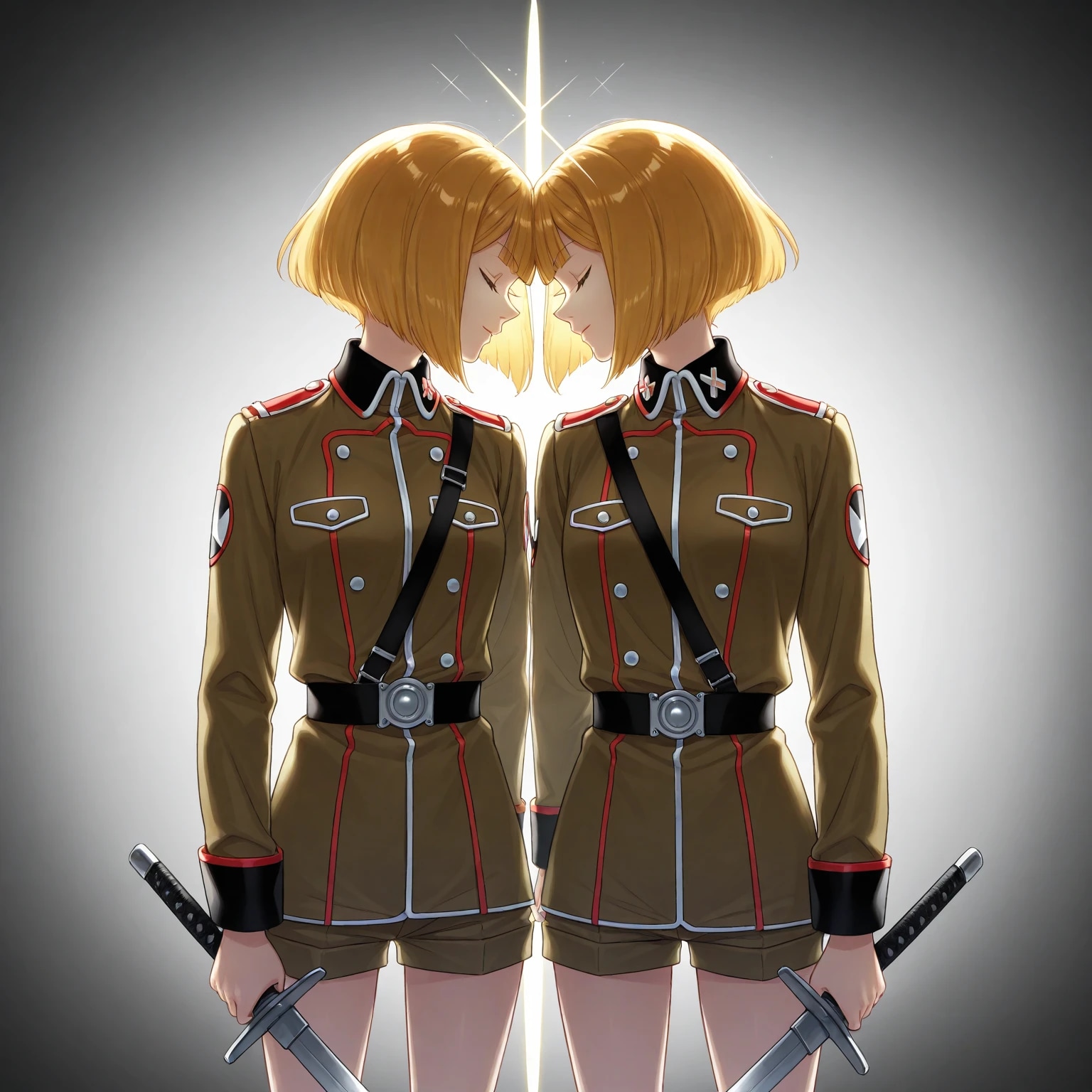 双剣士 | の人気AIイラスト・グラビア