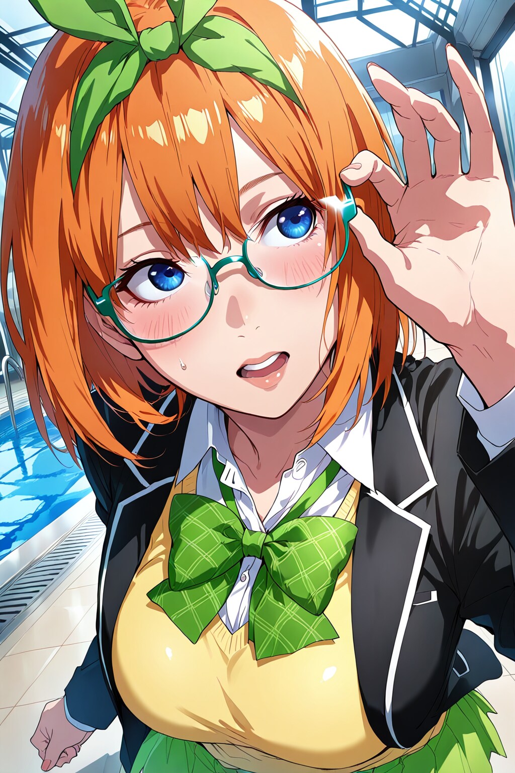 ここが例のプールですか