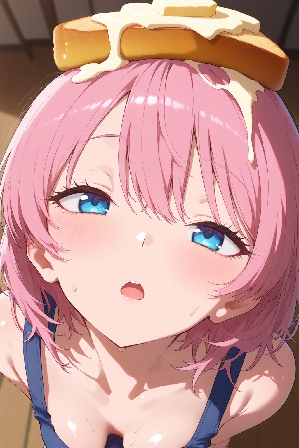 BUTTERでバターを乗せる
