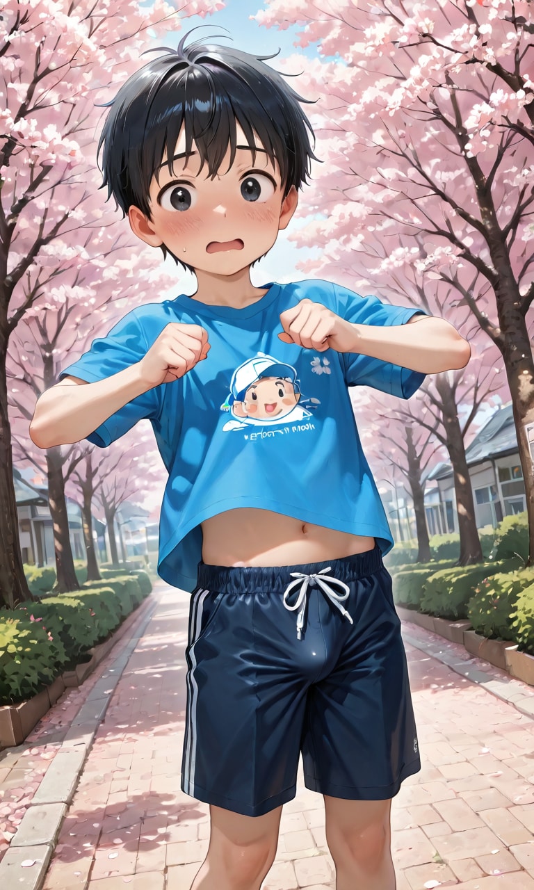 もっこりショタ