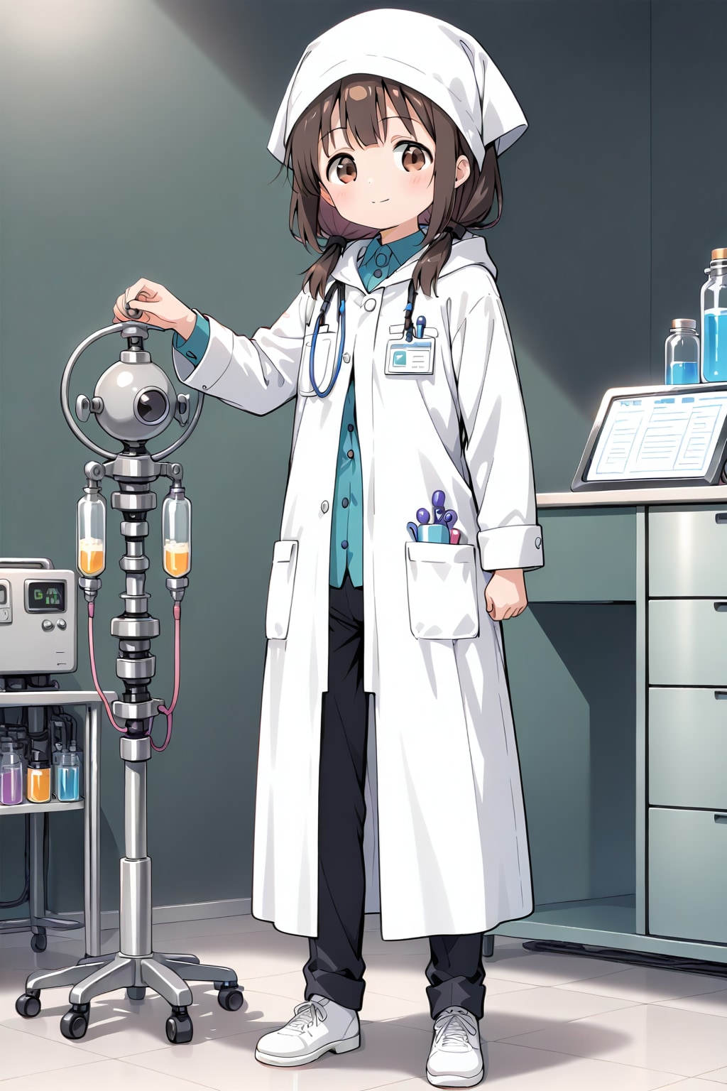 ちび科学家 | の人気AIイラスト・グラビア