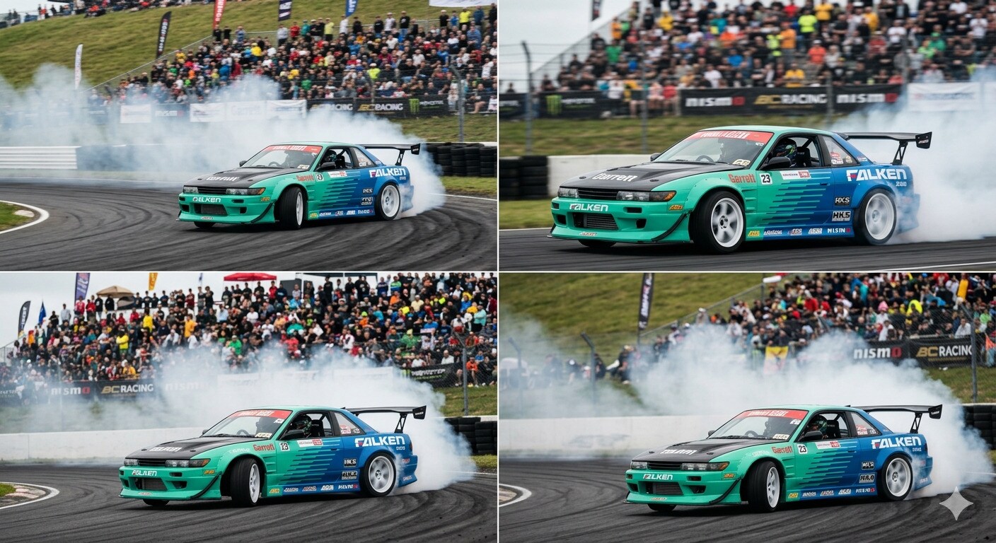 ファルケンS13シルビアのドリ車