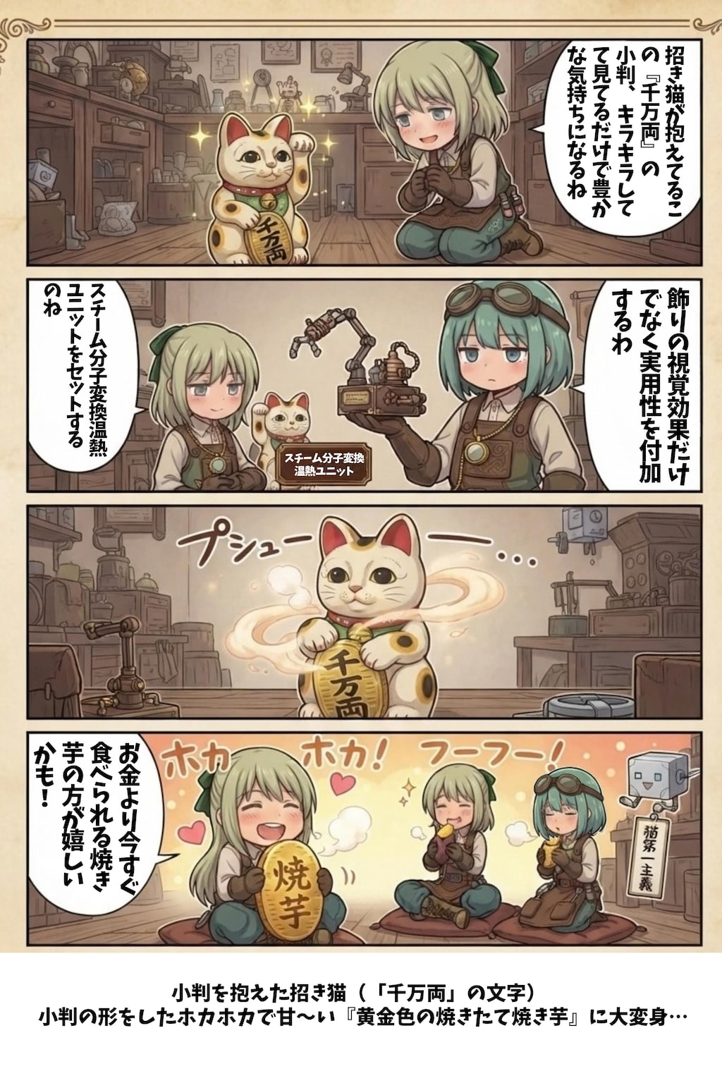 ポンコツレナの発明日記