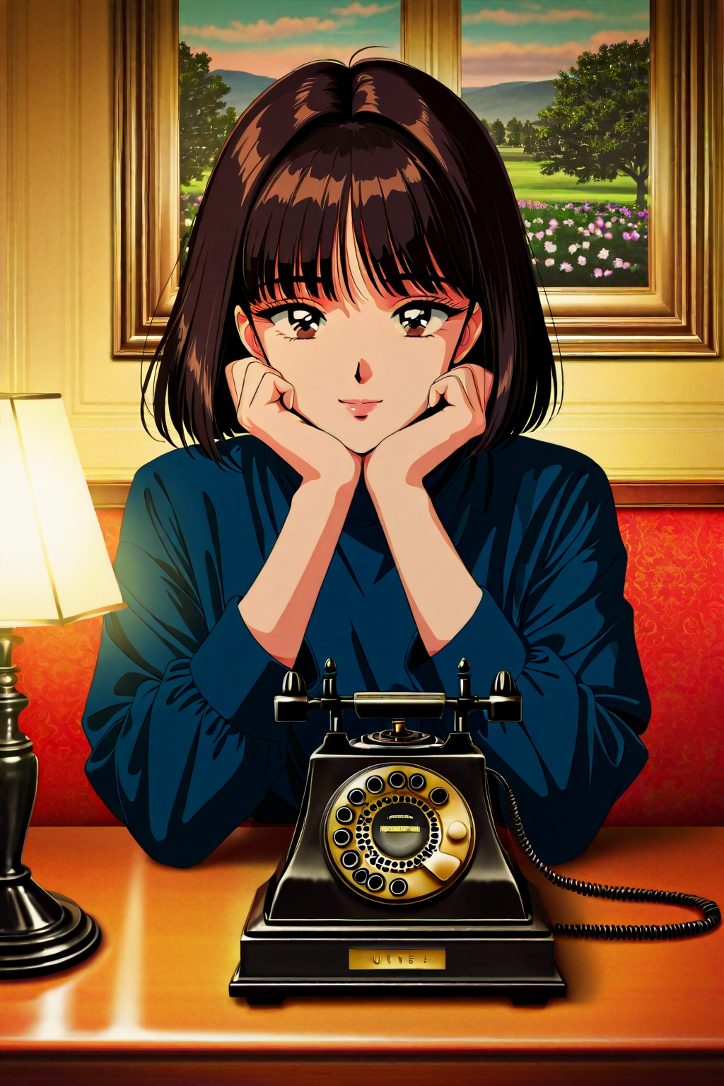 昭和の黒い電話