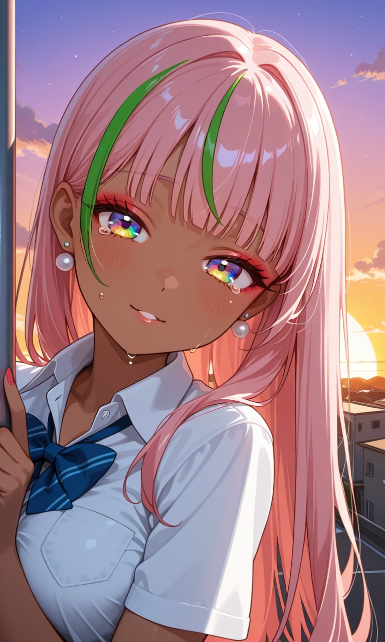 【うちの子】マイちゃんの「飛雄馬がんばって…」 | の人気AIイラスト・グラビア