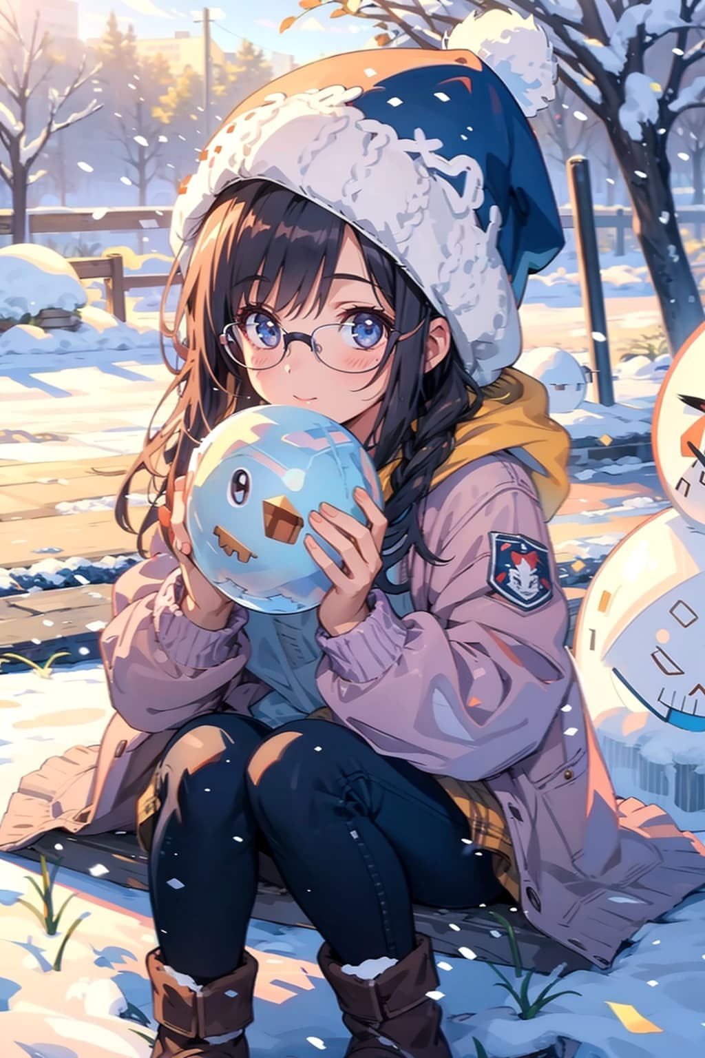 雪だるま、つーくろっと