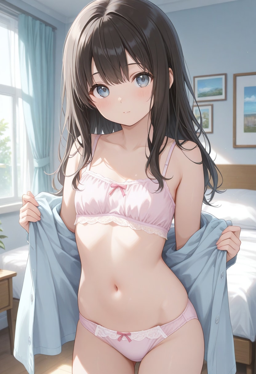 黒髪の美少女(R-15)(389)