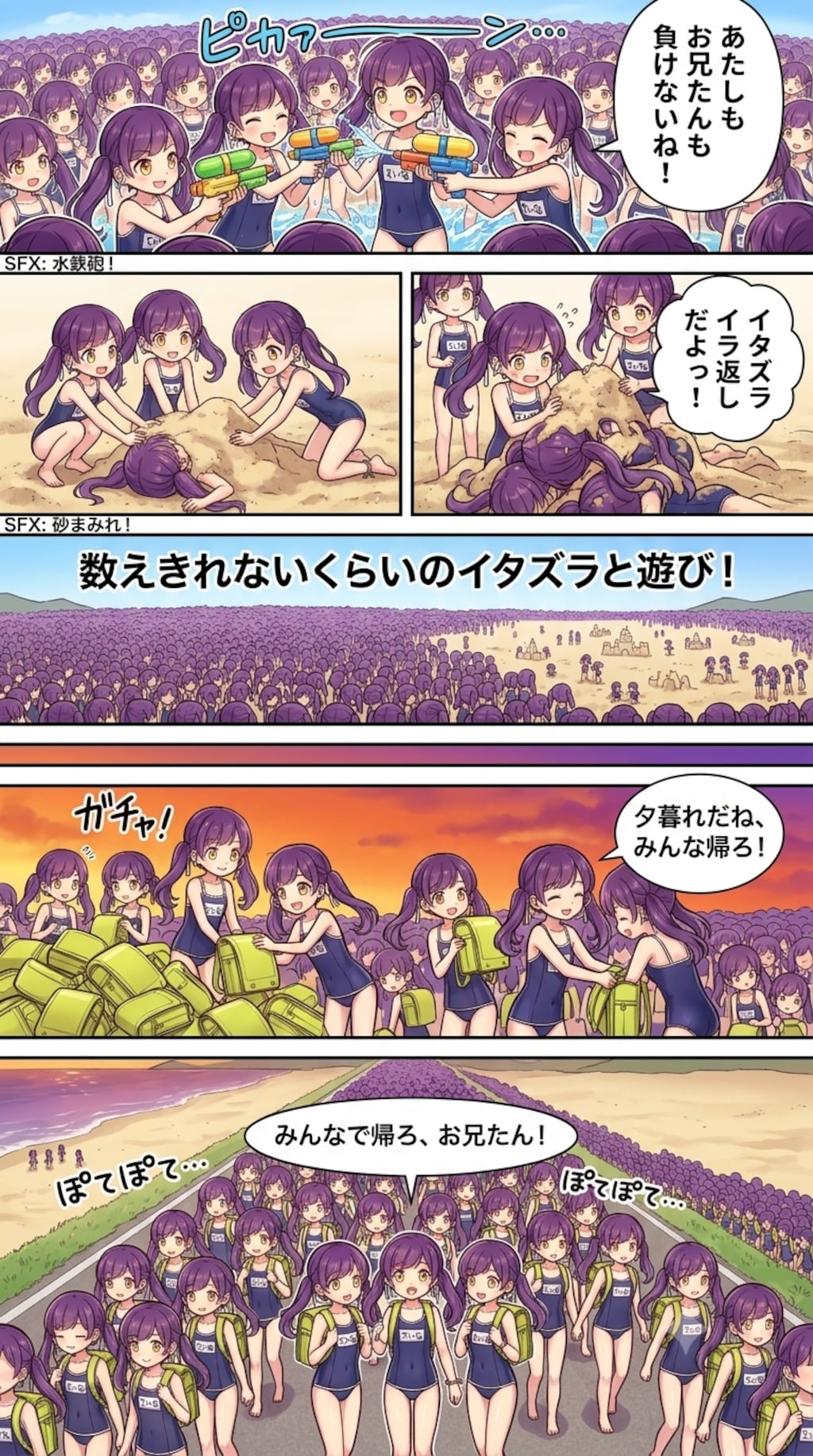 ティナちゃんになっちゃった司令官とティナちゃん達のウェブトゥーン#∞1