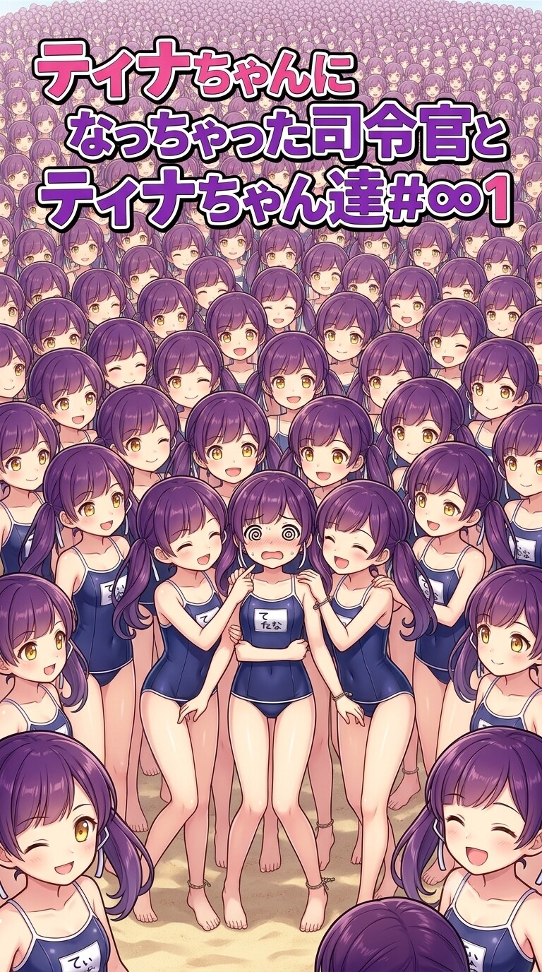 ティナちゃんになっちゃった司令官とティナちゃん達のウェブトゥーン#∞1