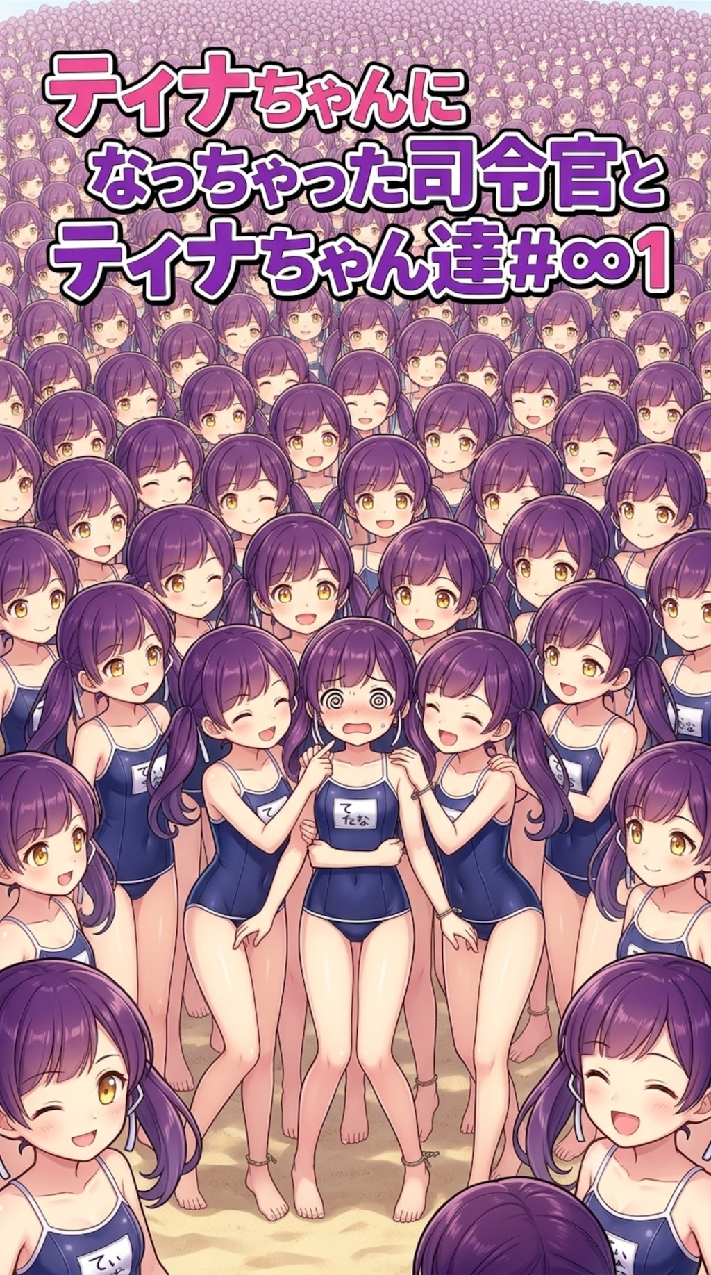 ティナちゃんになっちゃった司令官とティナちゃん達のウェブトゥーン#∞1