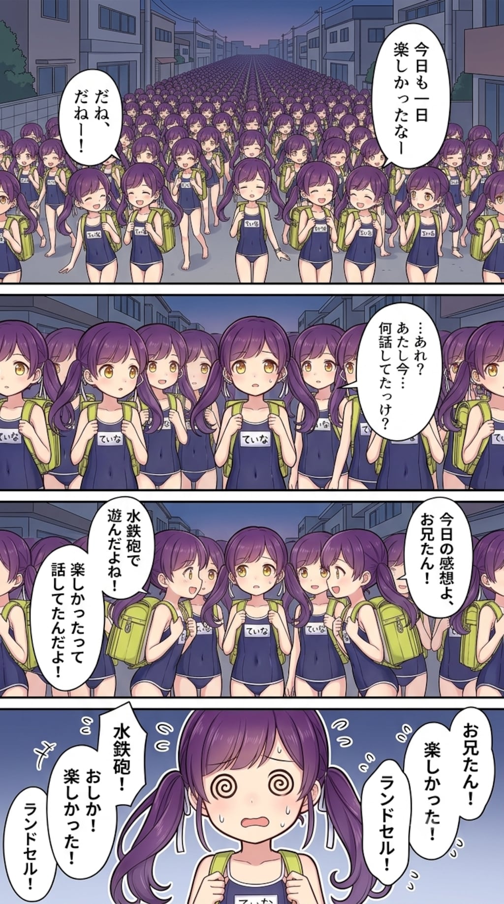 ティナちゃんになっちゃった司令官とティナちゃん達のウェブトゥーン#∞1